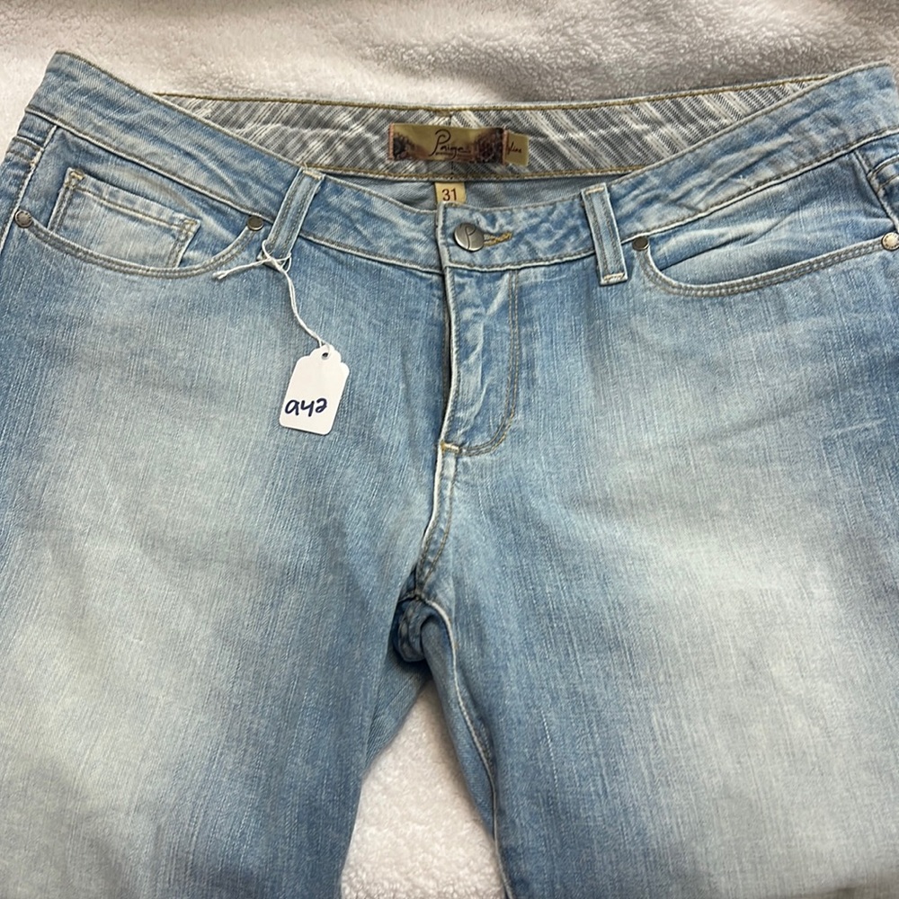 Paige denim jeans, size 31